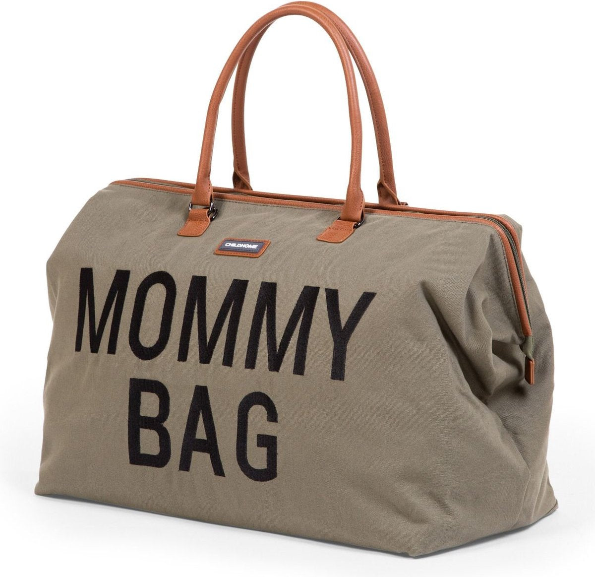 Childhome Mommy Bag - Verzorgingstas - 66 liter - Kaki - Katoen