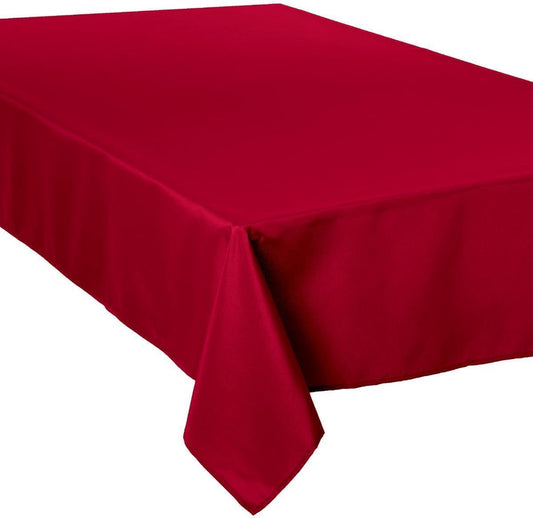 Atmosphera Tablecloth red anti-stain - 150 x 300 cm - Anti-stain