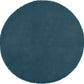 Atmosphera Vloerkleed - Blauw- Rond - 80x80cm - Extra zacht