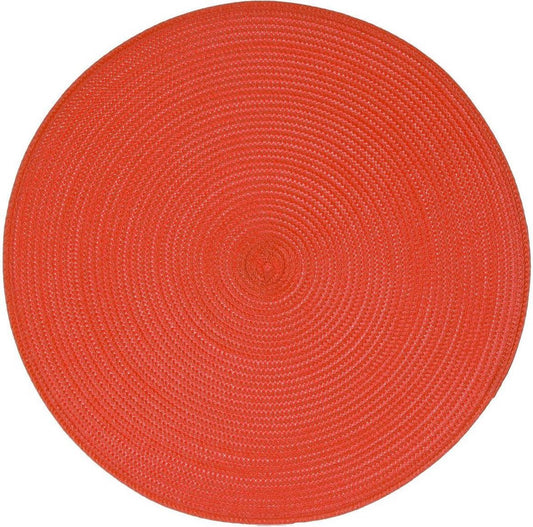 Tapis Atmosphera Lot de 4 - Rouge - Tressé - Set de table - Set de table