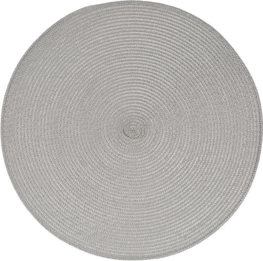 Tapis Atmosphère Lot de 4 - Tressé - Set de table - Set de table - Gris clair