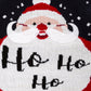 Kersttrui kerstman ho ho ho kind - Kerst trui kinderen - 4-6 jaar - Christmas sweater - Jongens en meisjes