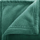Atmopshera Plaid effen flanel fleece deken - 180x230 cm - Groen