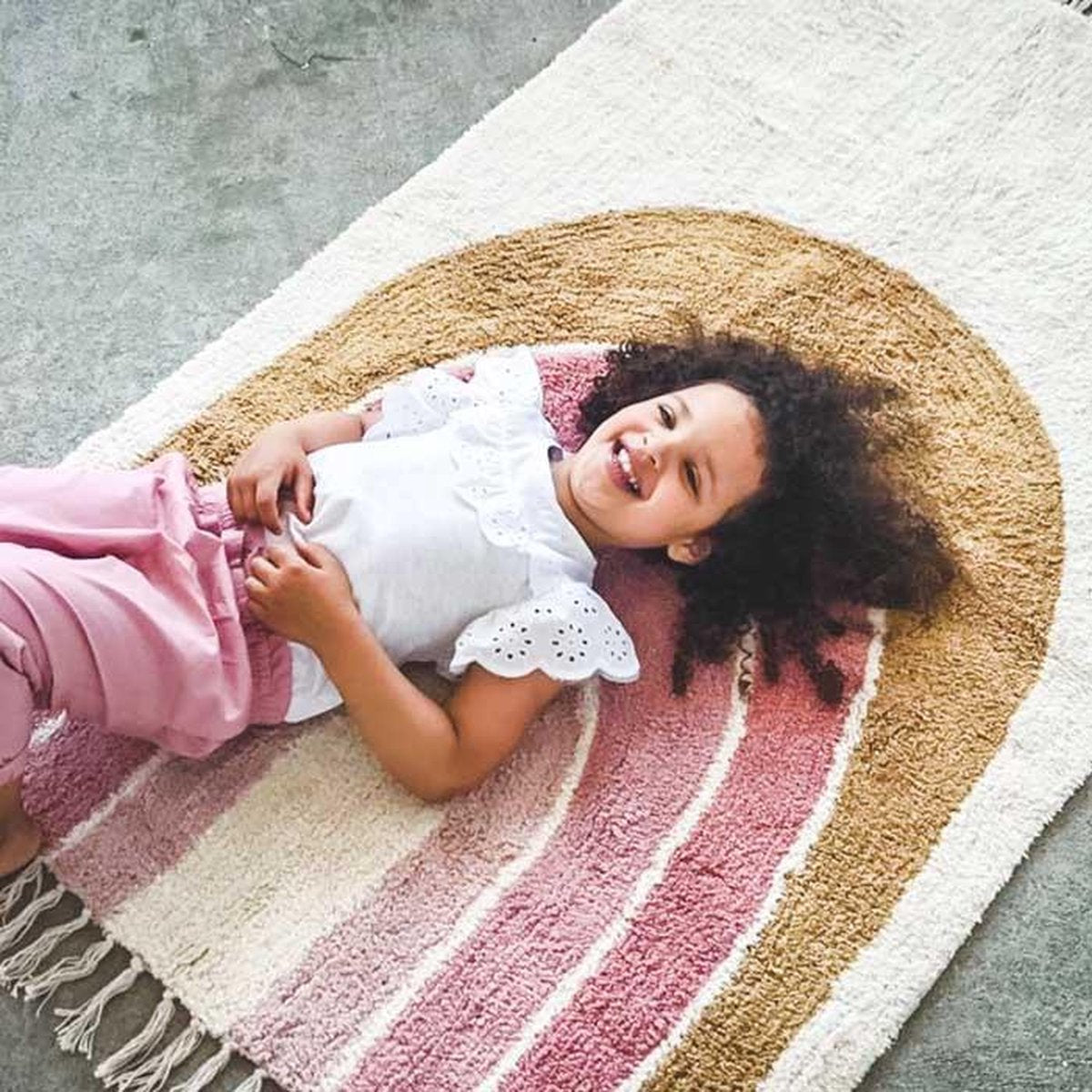 Tapis Petit Kindervloerkleed Rainbow - Multi