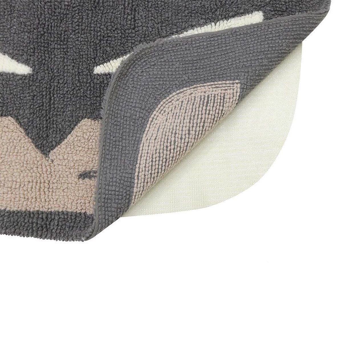 Lorena Canals Washable wool rug - Edgar Plans BatBoy - 90x120cm