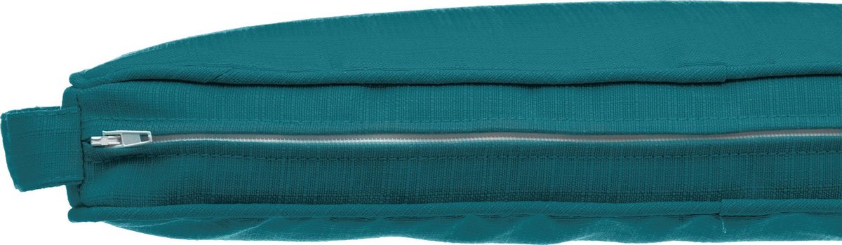 Hesperide Stoelkussens Korai Canard - Waterafstotend - Afneembare hoes - Met klittenband - 40 x 40 cm - Blauw
