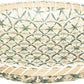 Atmopshera Folk Bamboe manden set van 3 - Decoratie schalen - Wanddecoratie - Blauw