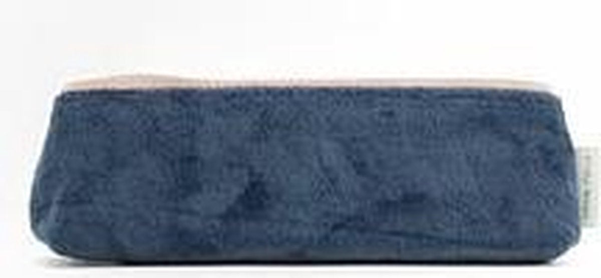 Sticky Lemon Pennezak Teddy donker blauw - Pencil bag - Etui - 22 x 6,5 cm