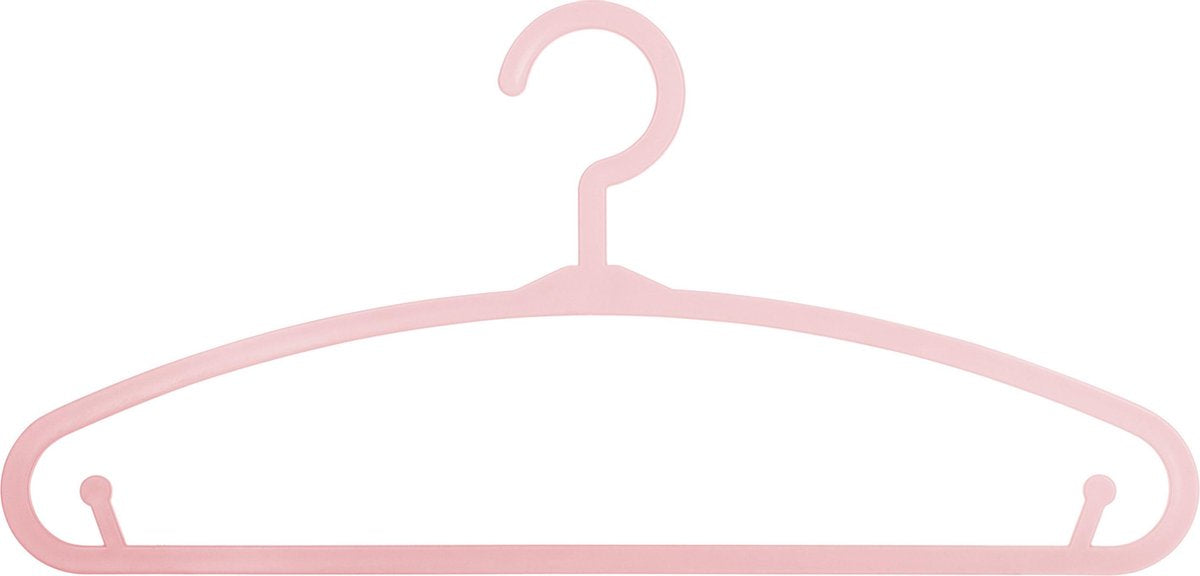 Atmosphera Kids Children's Hanger - Clothes Hanger - Pink - 24 pieces - Plastic