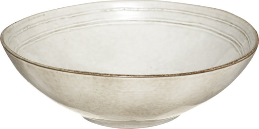 Secret de Gourmet Salad bowl Flower gris - Dia 24 cm - Earthenware - Salad bowl