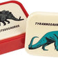 Rex school set met Drinkfles en Snackdoosjes (3 stuks) - Dinosaurus
