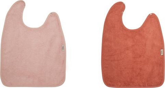 Timboo XXL slabben set van 2 - Extra zacht - Apricot Blush/Misty Rose