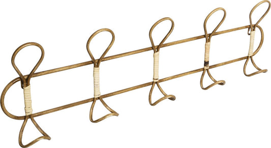 Atmosphera Kids rattan coat rack - 5 Hooks - Decoration - Hang up coat