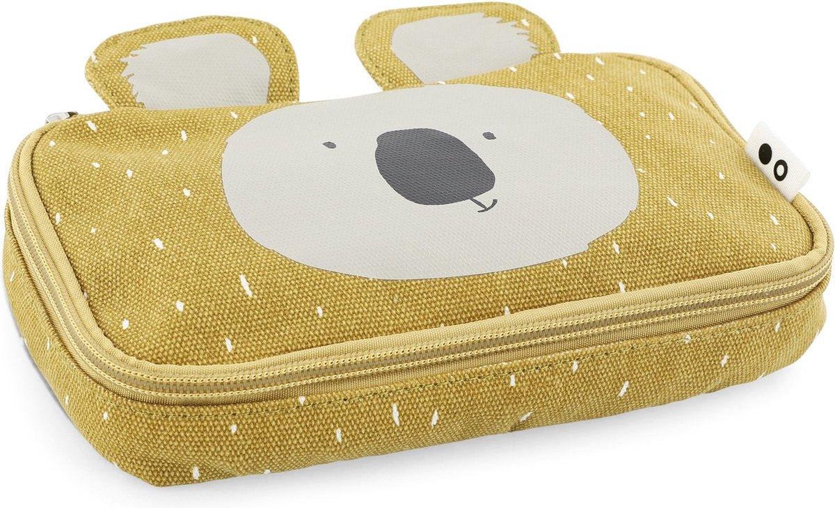 Trixie Trousse Rectangulaire Mr. Koala - Moutarde