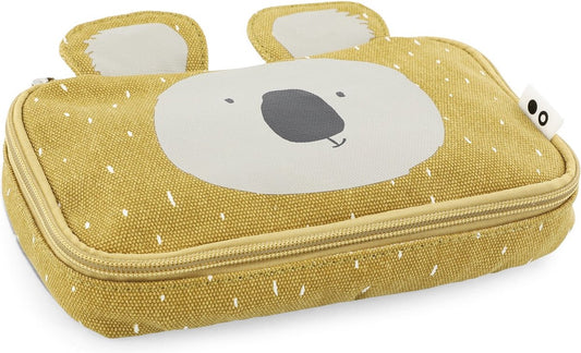 Trixie Pencil Case Rectangular Mr. Koala - Mustard