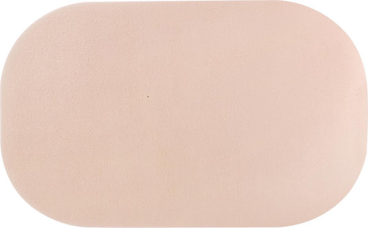 Atmosphera Nina Soft placemats/Onderleggers - Set van 4 - 44x28cm - Nude