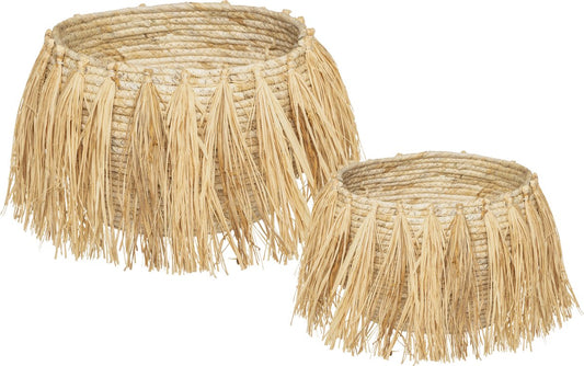 Atmosphera Storage - Storage basket - Safari - Set of 2