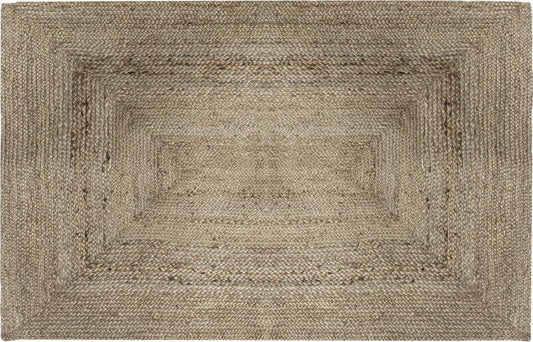Atmosphera square jute natural carpet 170 cm x 120 cm - Rug - Woven