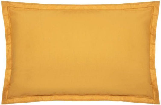 Taie d'oreiller Atmosphera Coton - Lot de 2 pièces - 50x70cm - Ocre