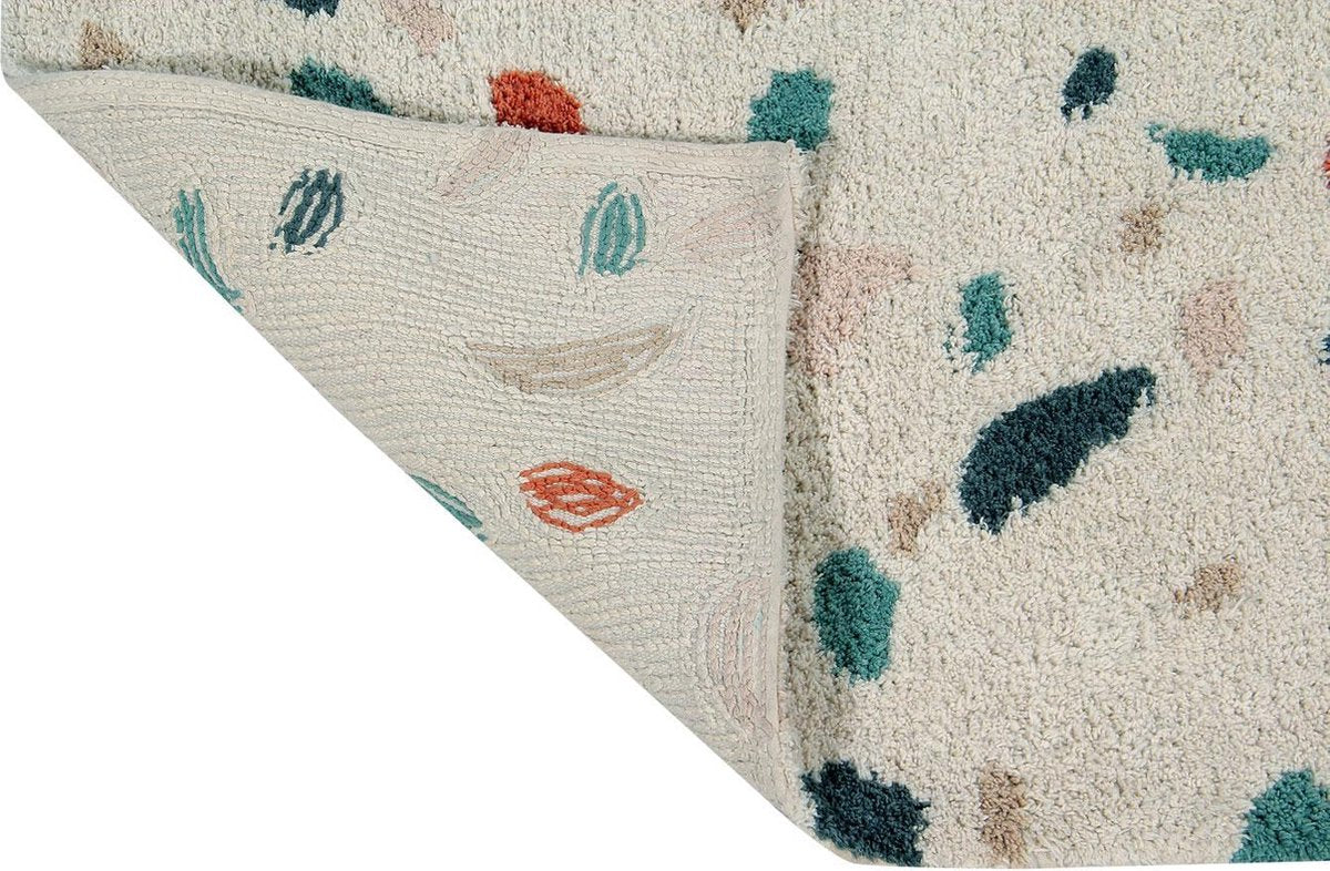 Lorena Canals Washable cotton rug - Terrazzo Marble - 140x200cm