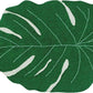 Lorena Canals Wasbaar katoen vloerkleed 120x160cm - Monstera Leaf - Groen