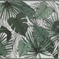 5Five Jungle Placemat set van 4 stuks - 45 x 30 cm - Onderleggers - Wit / Groen