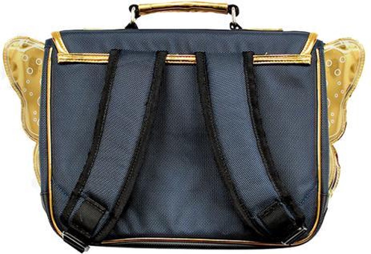 Caramel &amp; Cie Bookbag/Backpack Papillon/Butterfly - Wings - Dark Blue