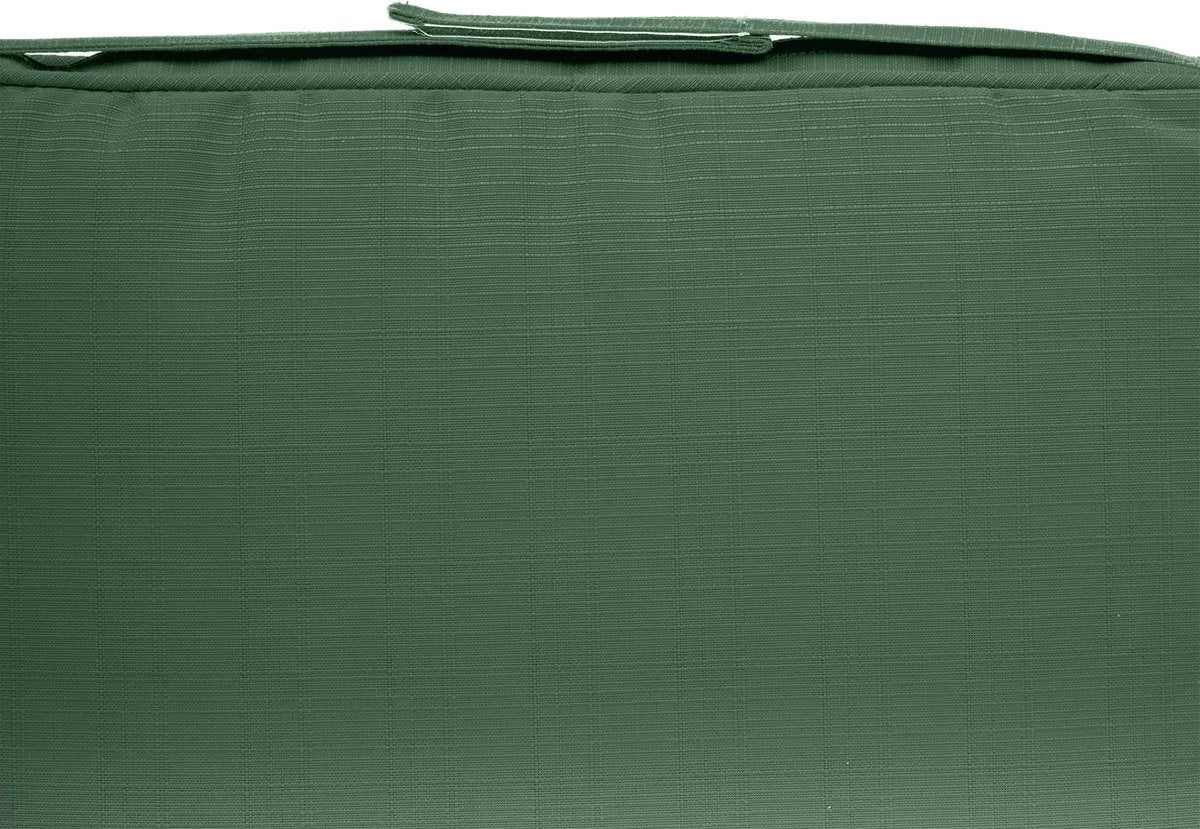 Hesperide Stoelkussens Korai olijf - Groen - Waterafstotend - Afneembare hoes - Met klittenband - 40 x 40 cm