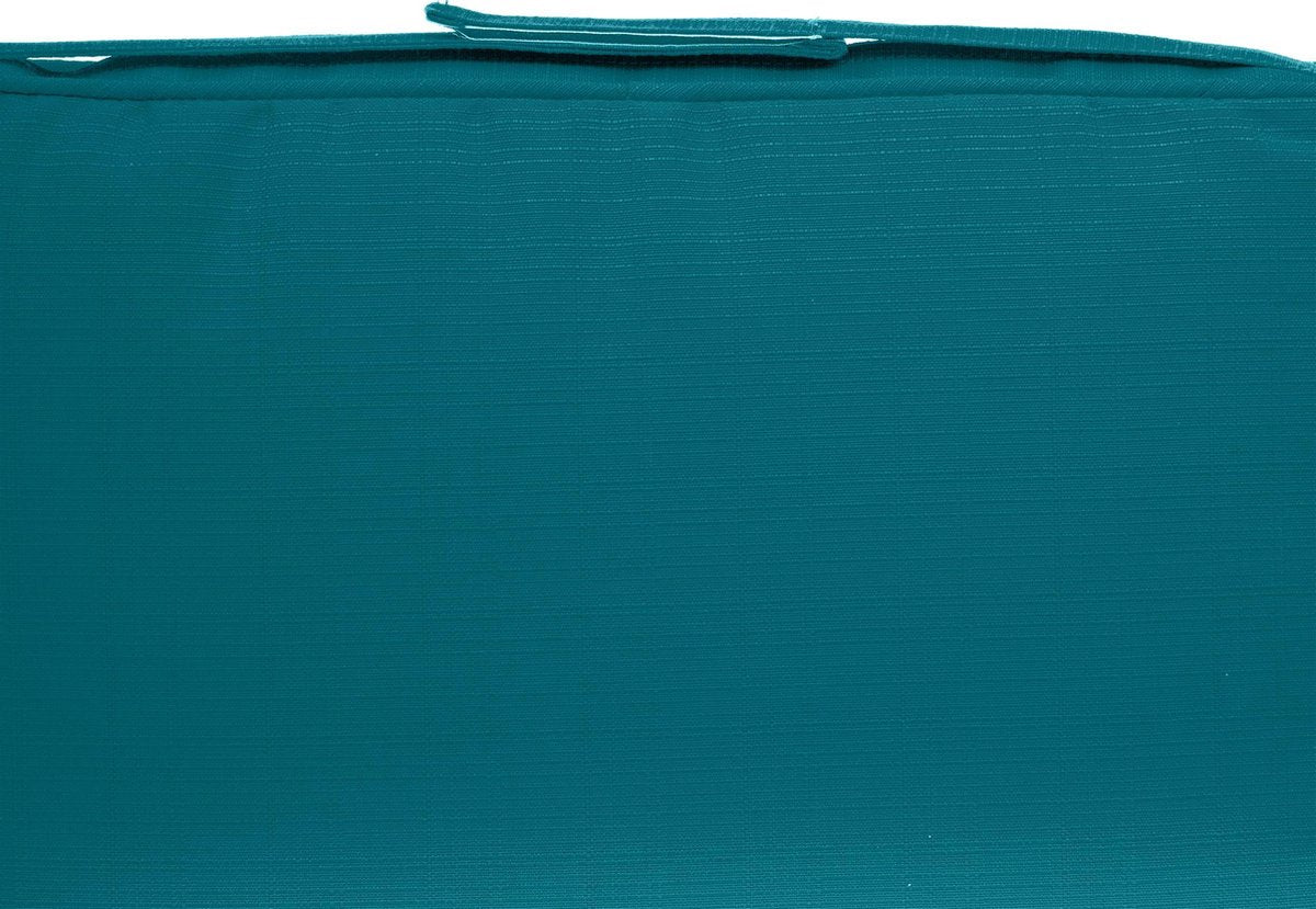 Hesperide Chair Cushions Korai Canard - Water-repellent - Removable cover - With Velcro - 40 x 40 cm - Blue