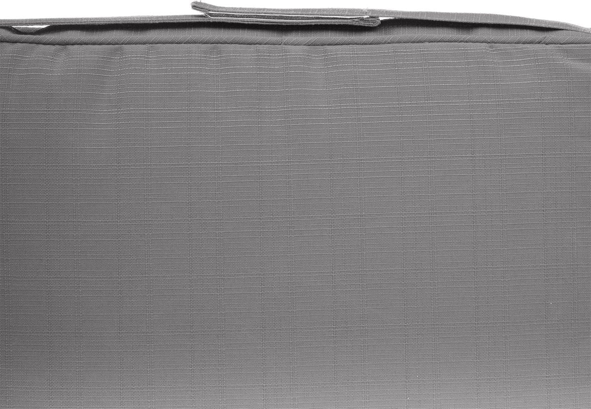 Hesperide Stoelkussens Korai grijs - Waterafstotend - Afneembare hoes - Met klittenband - 40 x 40 cm