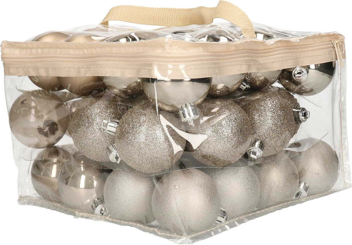 Cosy&Trendy Kerstballen - 48 stuks - 6cm - kunststof