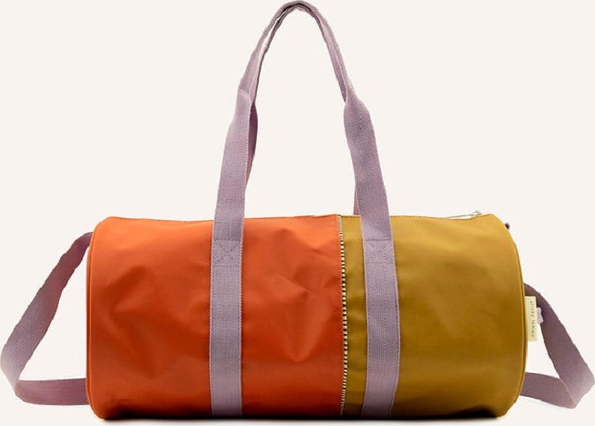 Sticky Lemon Duffle Bag/Weekend Bag/Sports Bag - A Journey Of Tales - Post Red