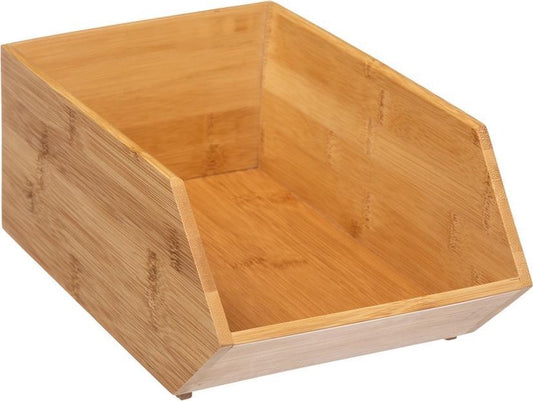 5Five Stackable bamboo tray B - 17.5x31x12.5cm - Wood