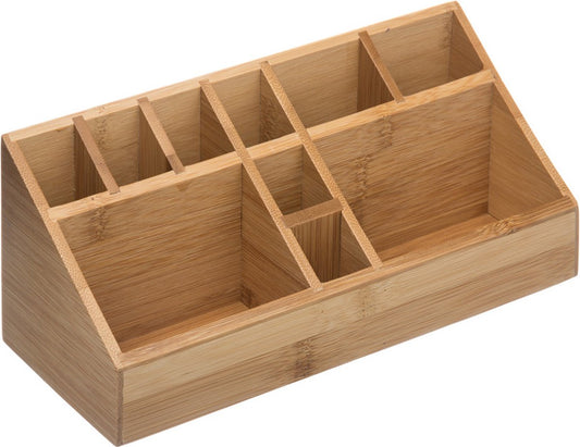 5Five Organiseur de bureau en bois - B-06-2-DHout - Compartiments de tri