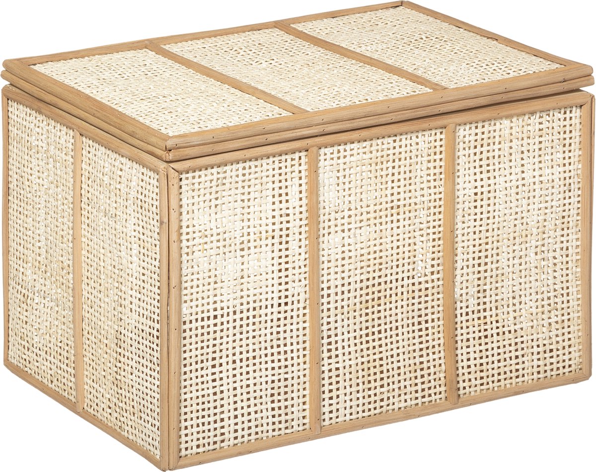 Atmosphera Rotan kisten set - Opberger - Decoratie - 3 Stuks - Opbergkist - Opbergkoffer