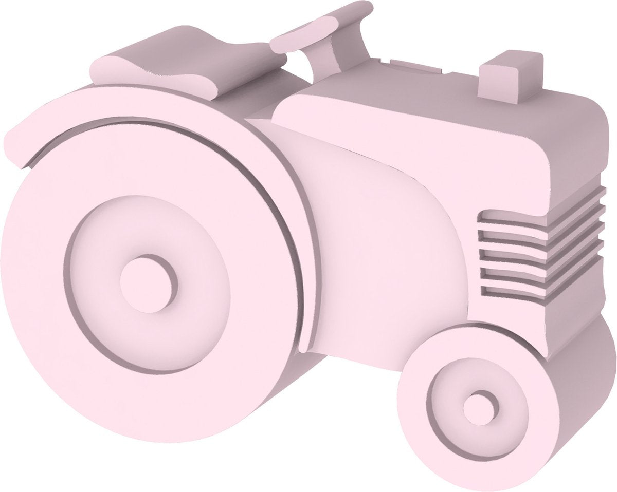 Blafre Brooddoos Tractor met 2 compartimenten - Light Pink