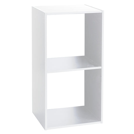 5Five Bookcase 2 Compartments 34.5x32x67.6cm - White