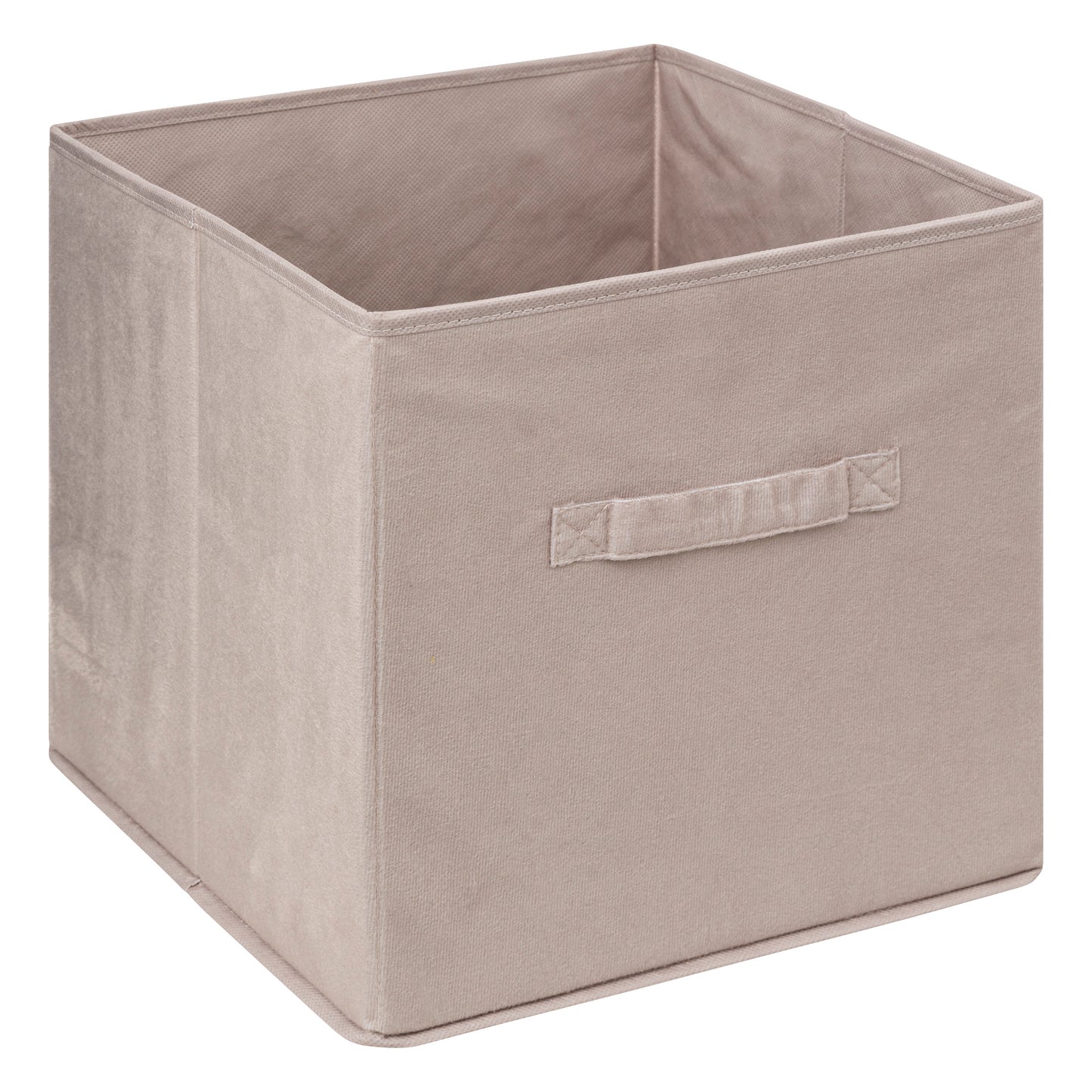 5Five Foldable storage - Velvet - Linen beige - 31 x 31 cm 