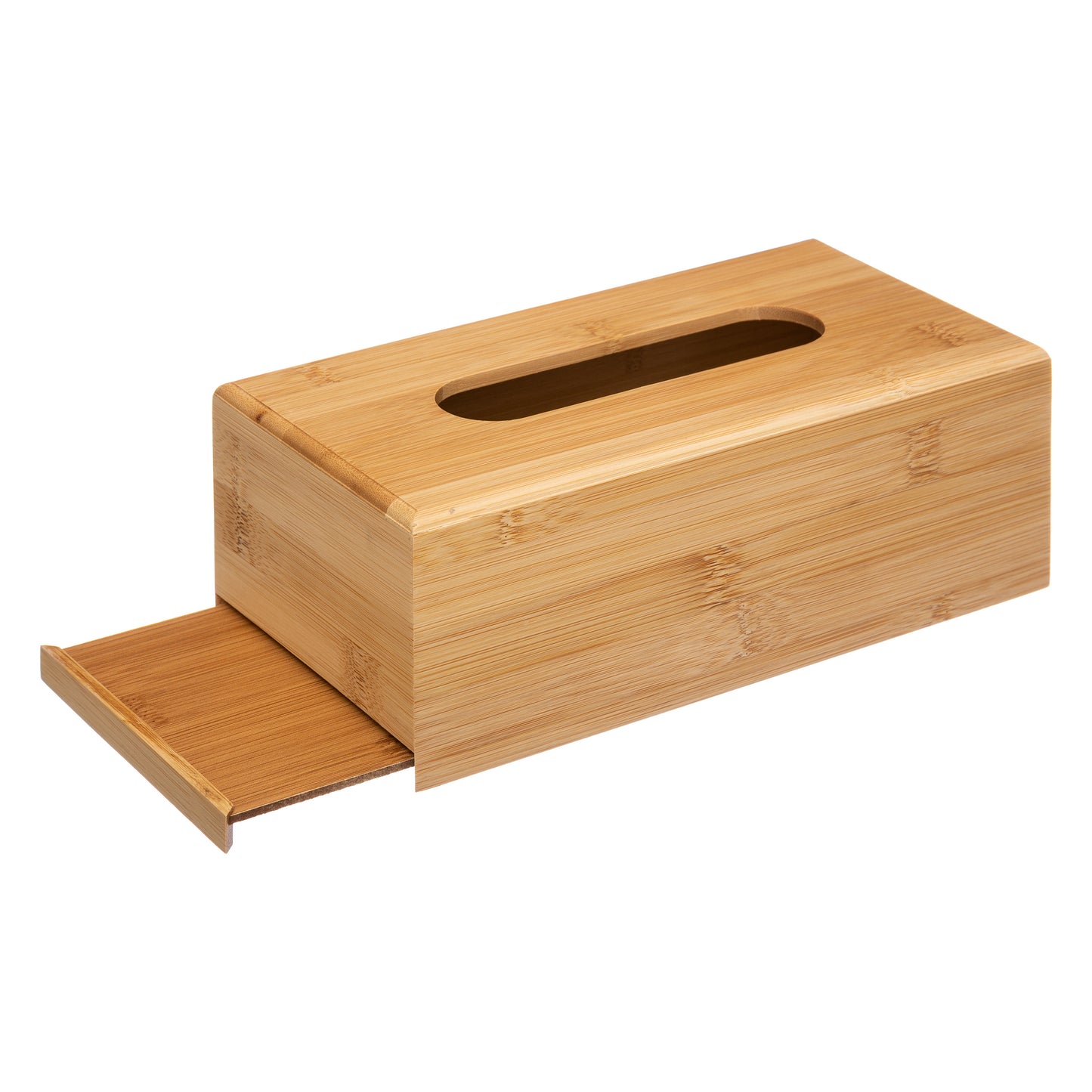 5Five Tissue box/handkerchief box brown - 25 x 13 x 8.5 cm - bamboo