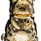 Atmosphera Bulldog beeld - Goud - Decoratie - Sierbeeld - Steengoud - H22 cm