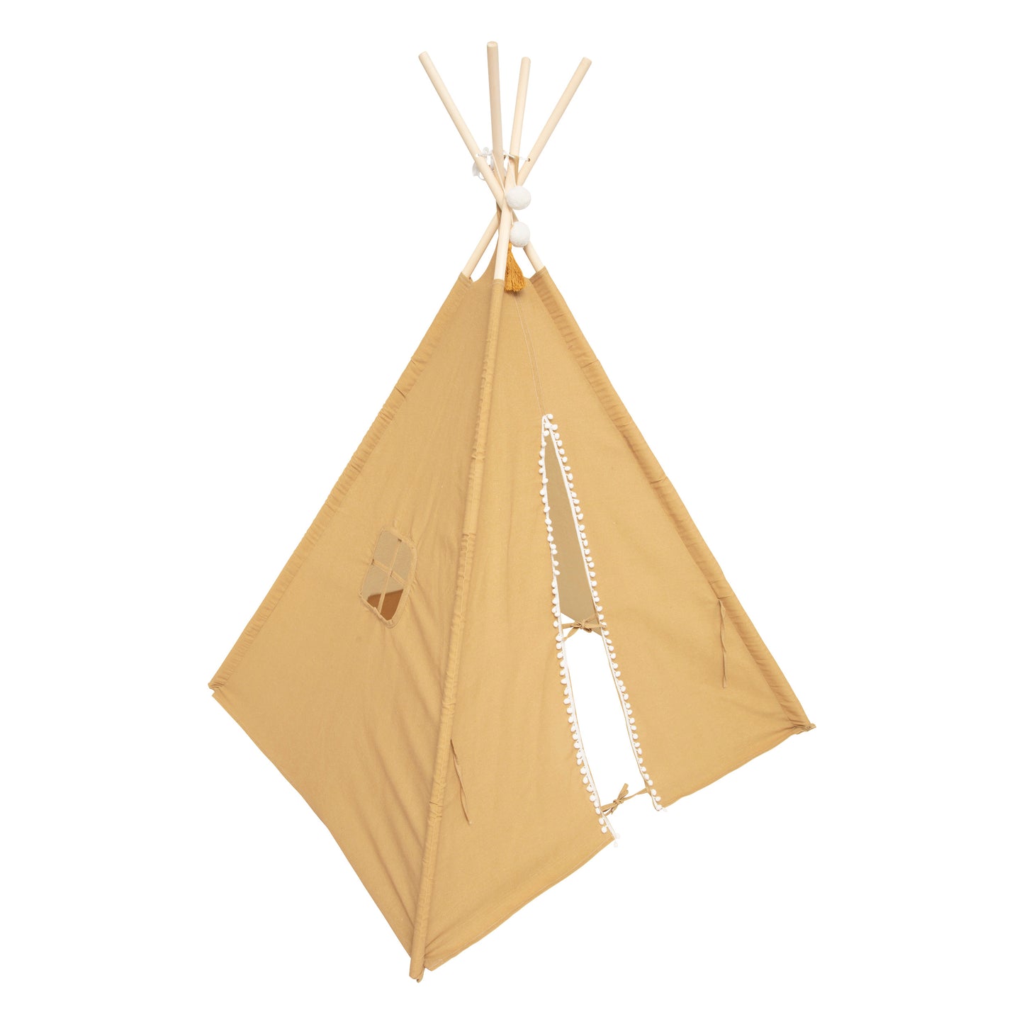 Atmosphera Kids Wapi Tipi enfant - Tente de jeu - H160 cm - Ocre