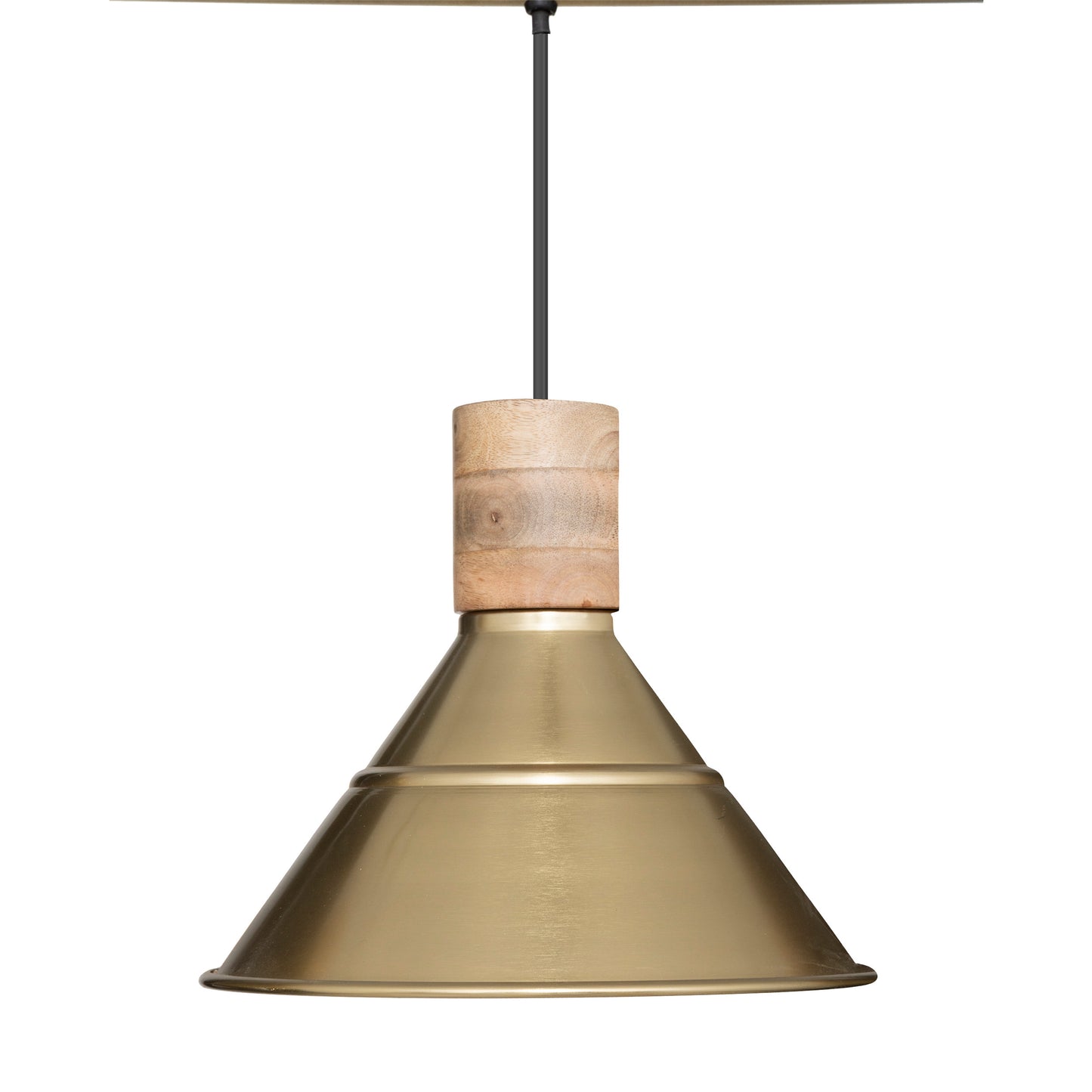 Atmosphera Bota hanging lamp - Gold - H100 cm