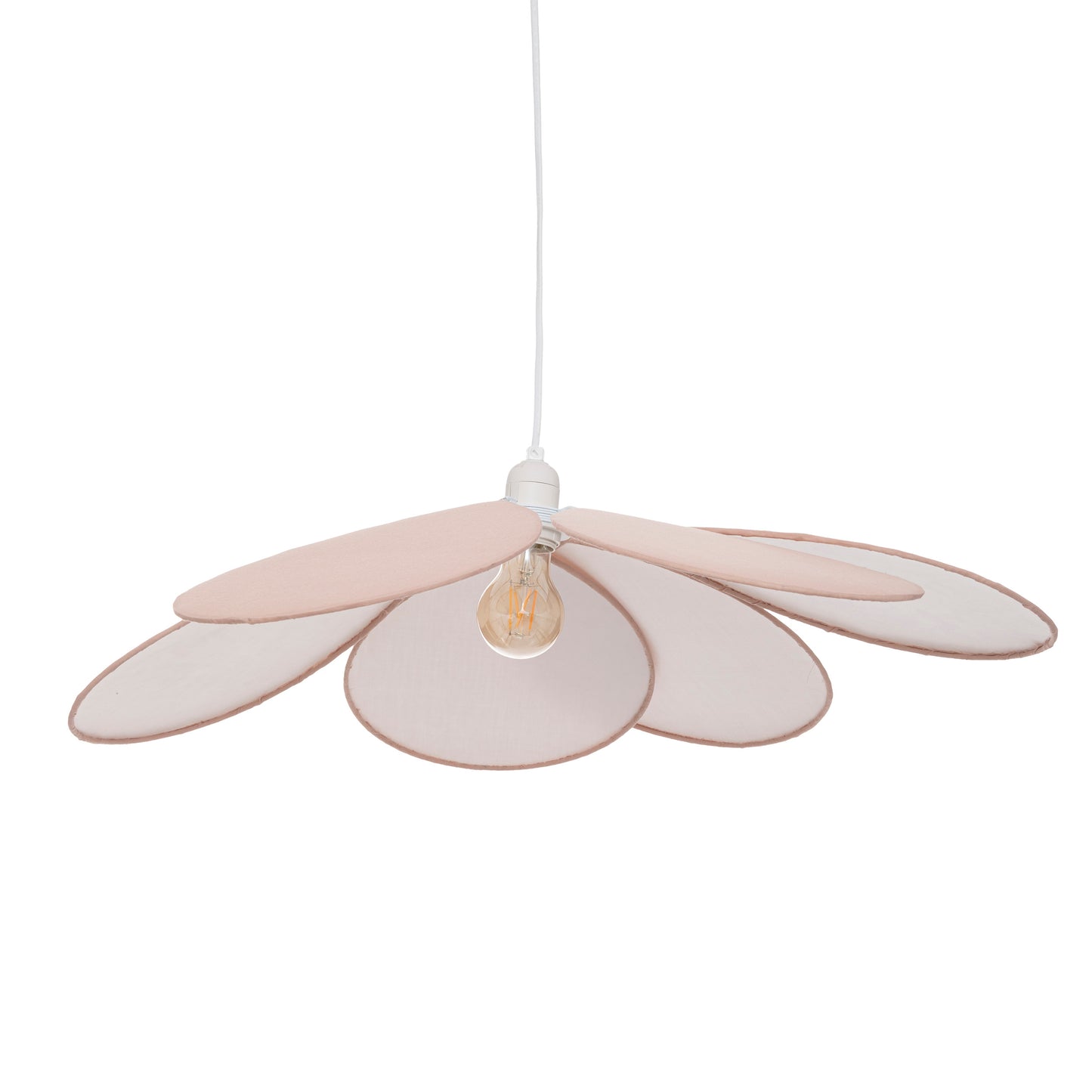 Atmosphera Kids lampe suspendue enfant fleur - Rose - H64