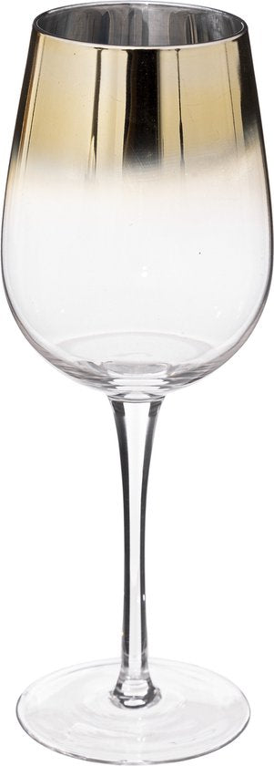 Atmosphera Wine Glass - Arya Gold - Set of 6 - 38cl