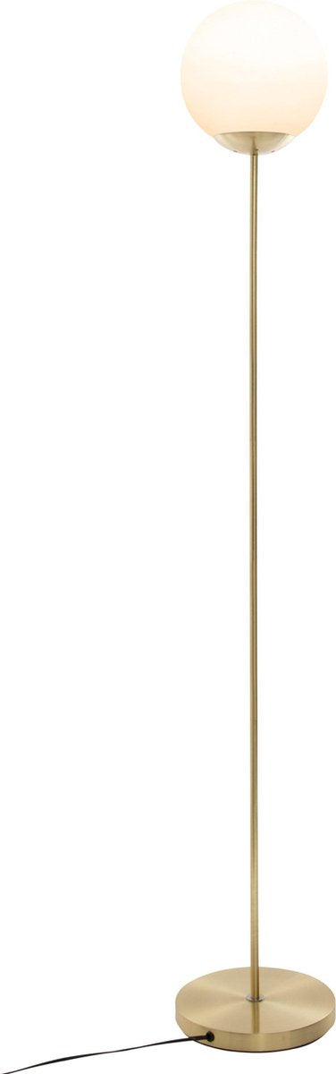 Atmosphera Vloerlamp bal goud H 131- Lamp - Staanlamp - Staande lamp