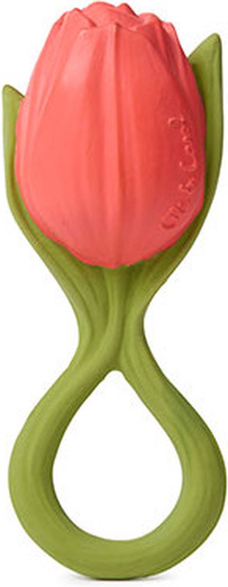 Oli &amp; Carol Bath - Teething Toy - Theo The Tulip - Tulip