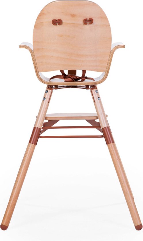 Chaise Childhome Evowood Naturel/Rouille