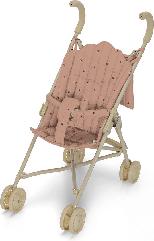 Konges Sløjd Doll Carriage/Doll Stroller/Buggy - Cherry Blush