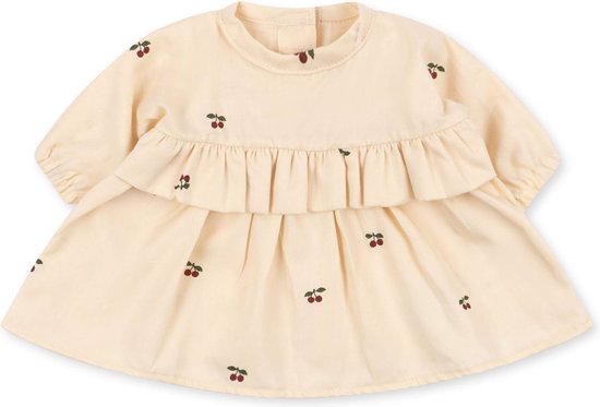 Konges Sløjd Doll clothes - Cherry - Organic cotton - Doll dress - 35 cm - Clothing set