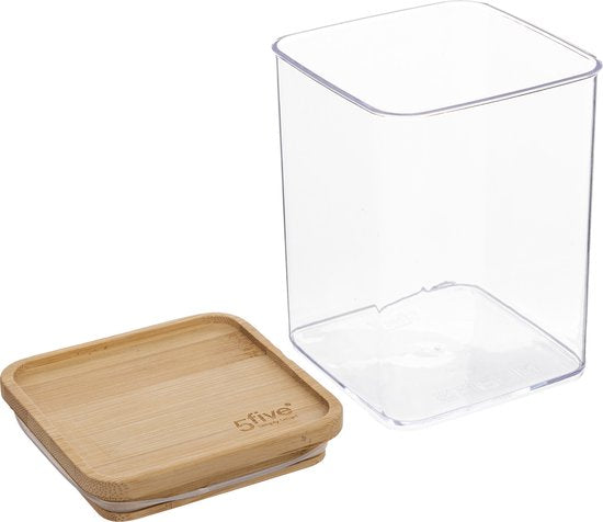 5Five storage container - 0.5L - Bamboo lid - Airtight and stackable